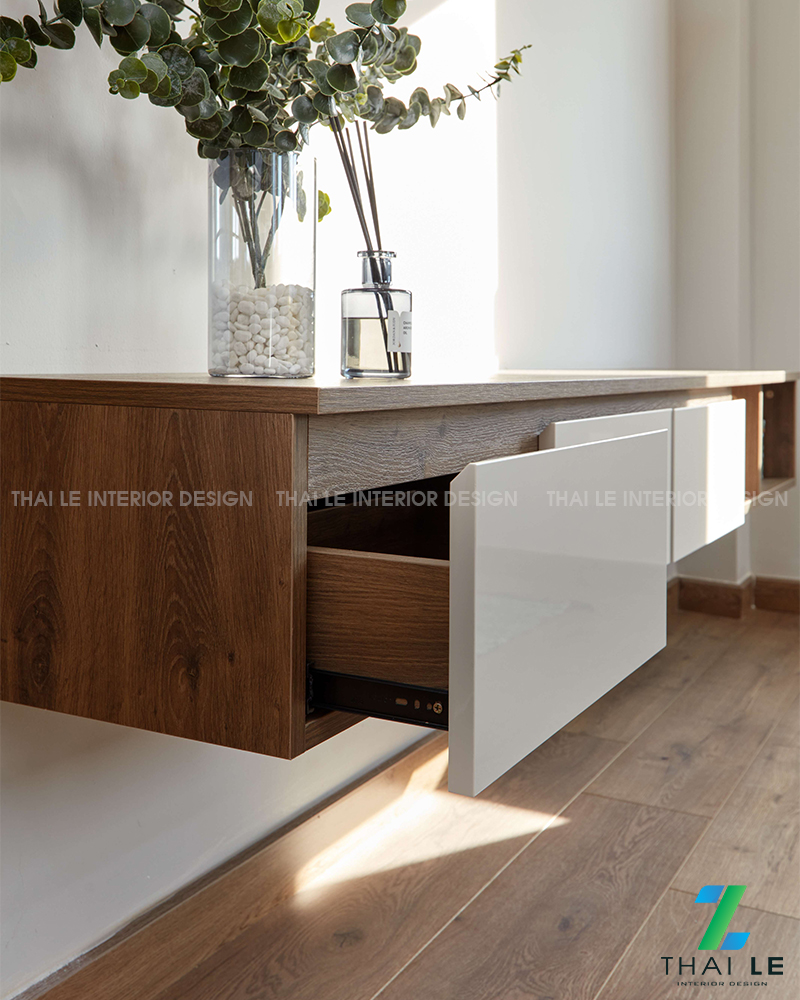 Thi công nội thất nhà phố The Sol City Long An - 300m2